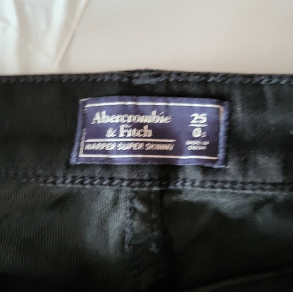 Abercrombie & Fitch Women Jean's Skinny Distressed Size  25x27 - Picture 4 of 5